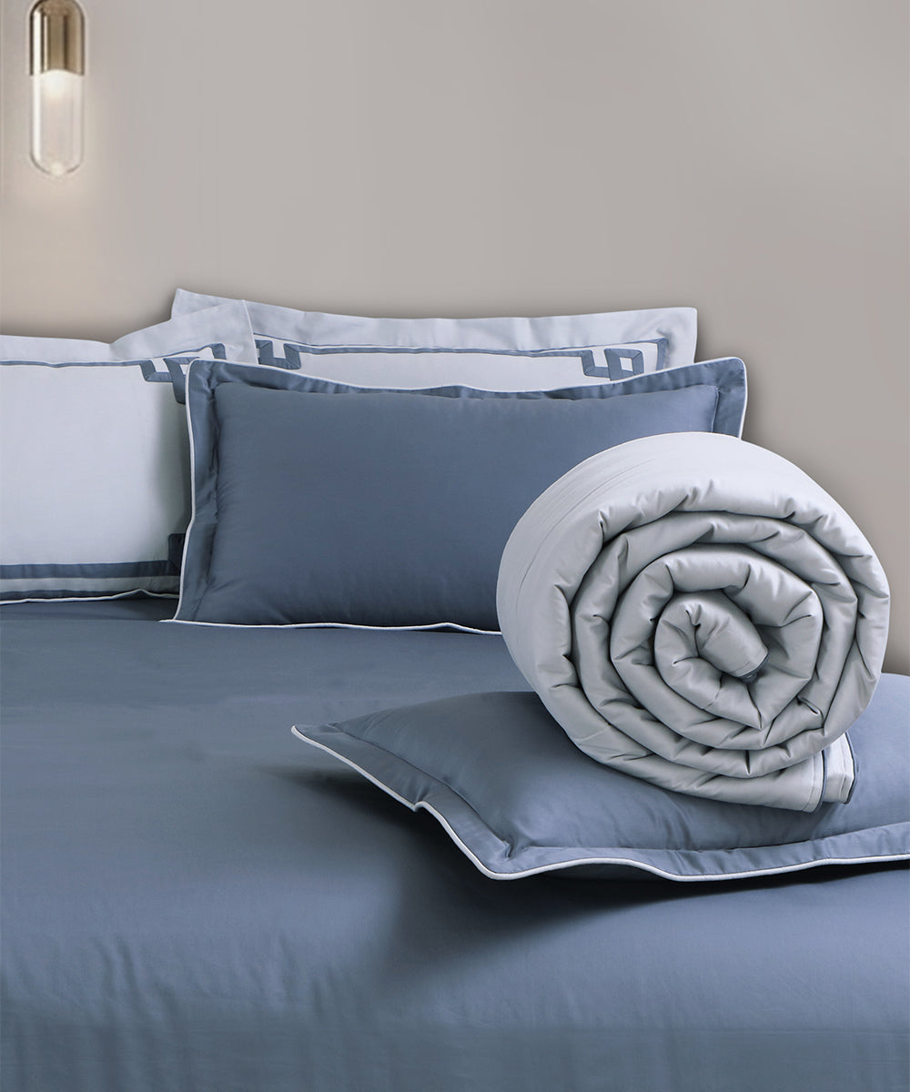 600 Thread Count Imperial Maze – Slate Blue