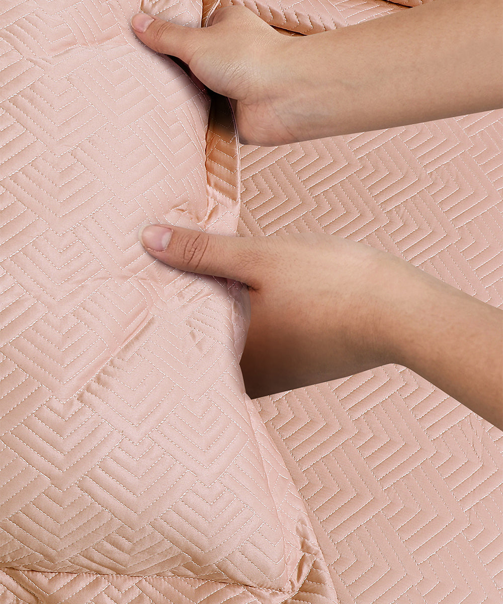 Elegance Bedcover Collection – Soft Peach