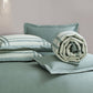 600 Thread Count Imperial Border – Arctic Mist