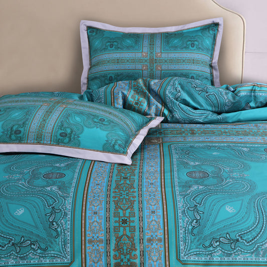 800 Thread Count Ciao Fienza – Turquoise Majesty