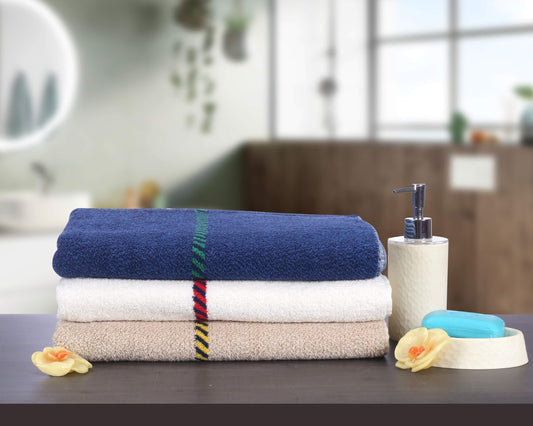 La Casa Premium Towel Set – Regal Stripe